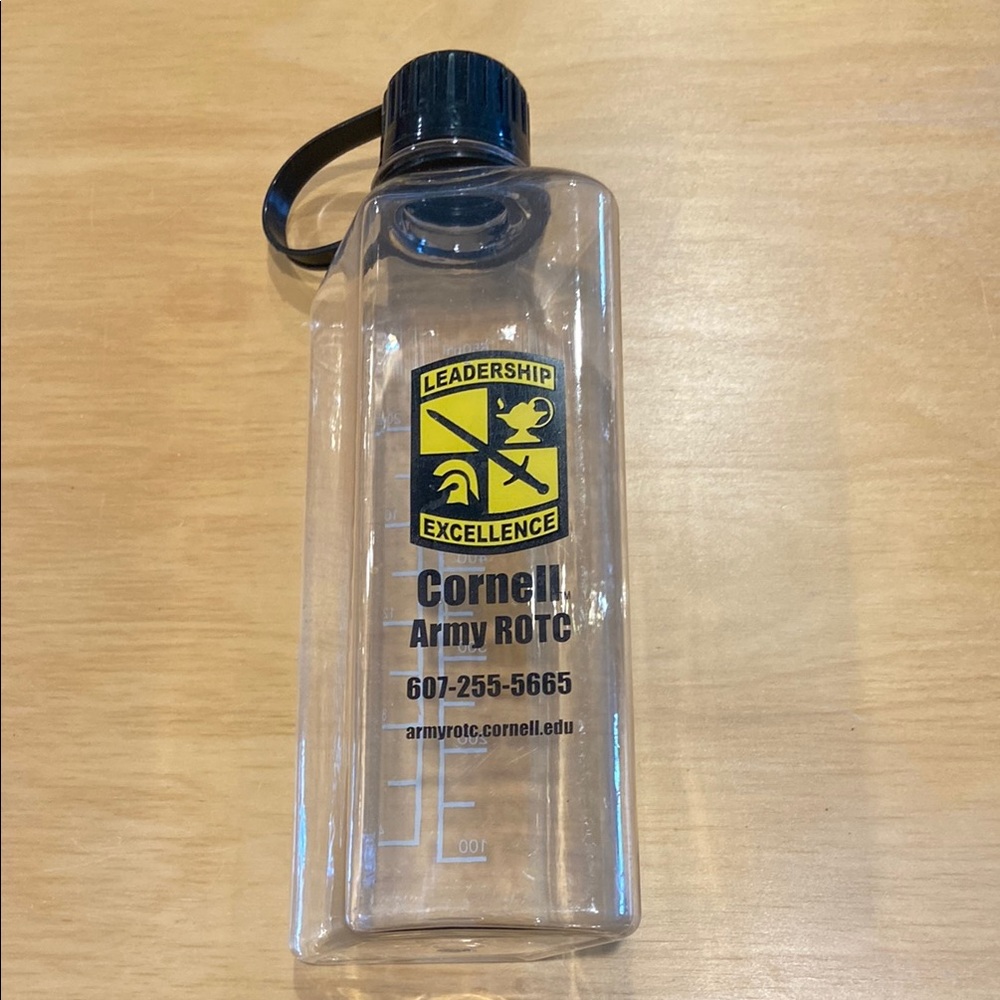 Cornell ROTC water bottle